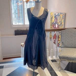 Gary graham charcoal dress size S/M